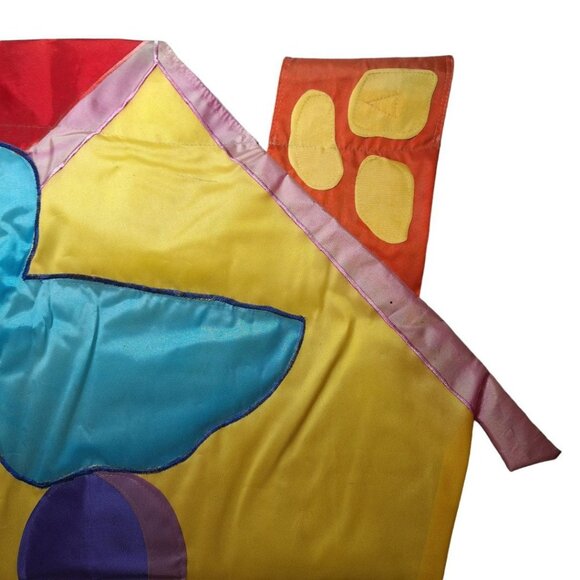 Garden Flag Bird House Welcome Vintage Large 36 Inch Spring Summer Grandma Core - Picture 5 of 11